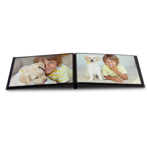 Peel & Stick PhotoBook 10x15 (4x6) Black, 12 Peel&Stick Pages + Front Sticker 2